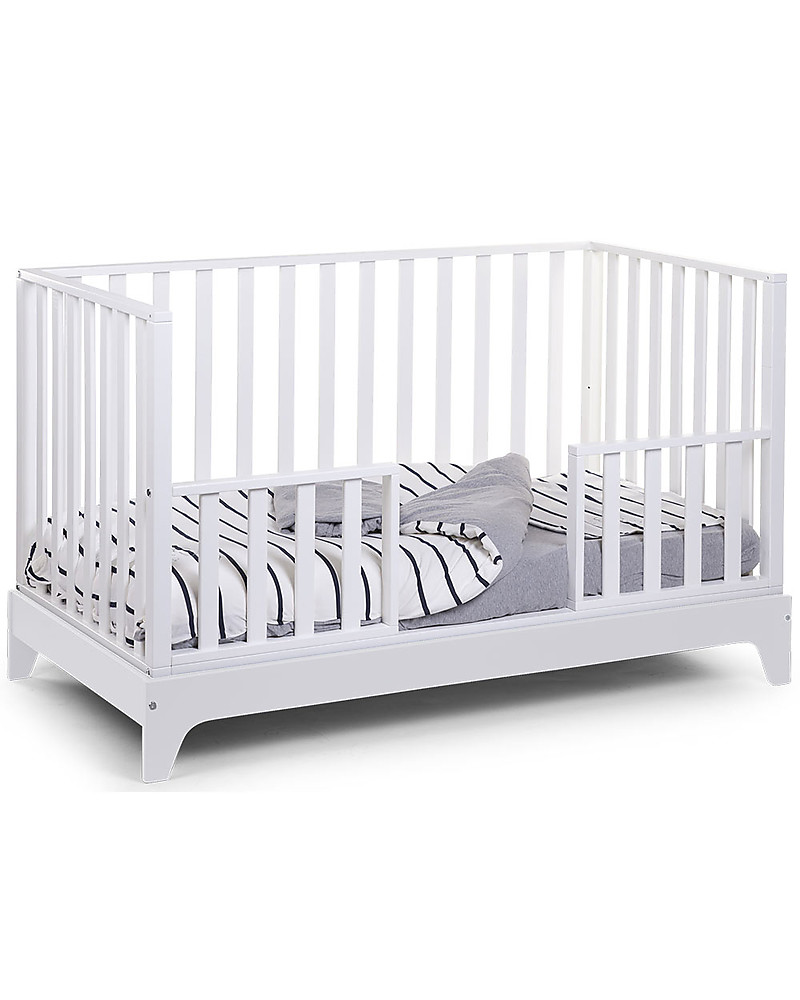 Childhome Cot Bed with White Frame 